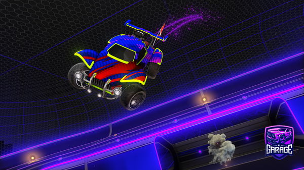 A Rocket League car design from DrPlasma