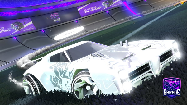 A Rocket League car design from Myswrr
