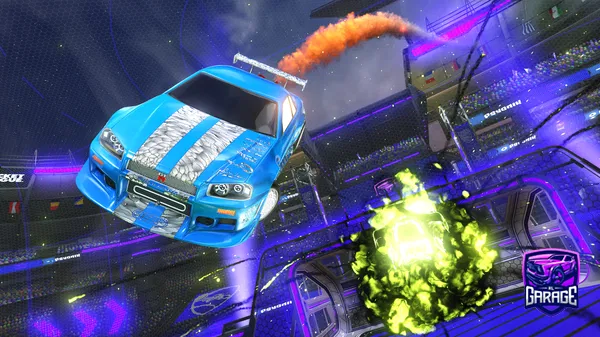 A Rocket League car design from excusa-cuidado6