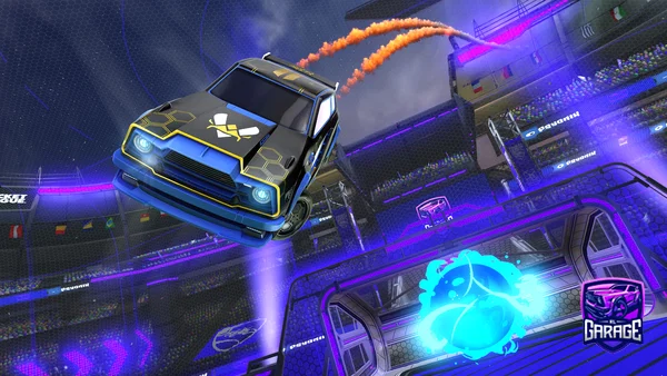 A Rocket League car design from fugedecember