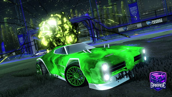 A Rocket League car design from lagoda_rl