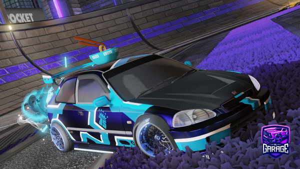 A Rocket League car design from 5ik3