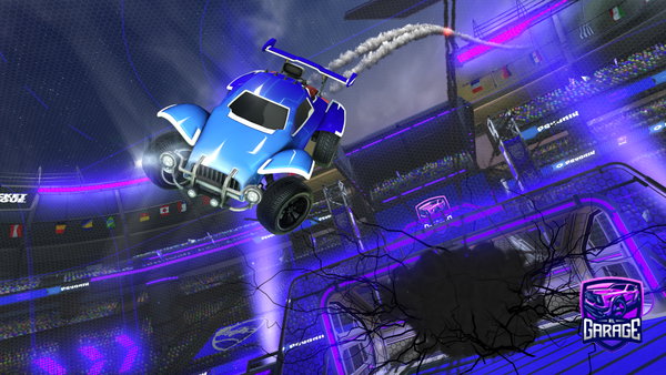 A Rocket League car design from GamerLeonhard