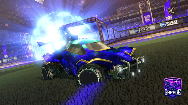 A Rocket League car design from RWJ