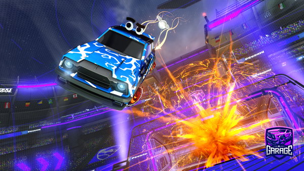 A Rocket League car design from Dkay4life87