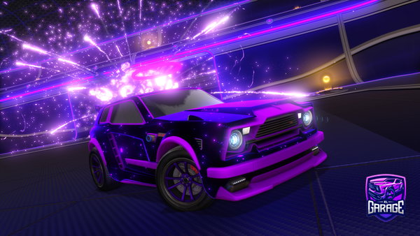 A Rocket League car design from stiegi2012