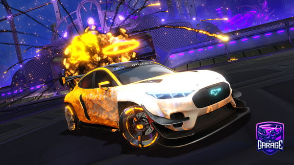 A Rocket League car design from LBK806