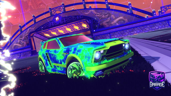 A Rocket League car design from Zermolt