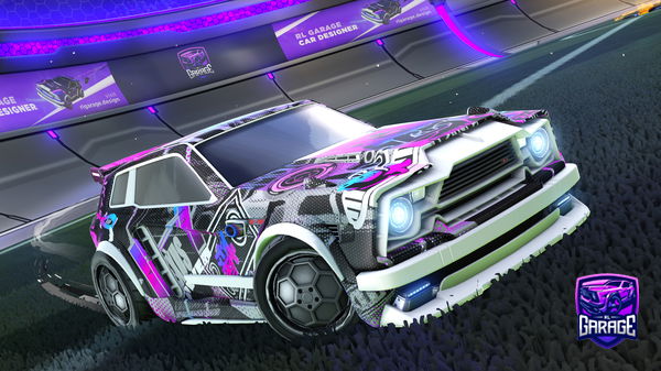 A Rocket League car design from Thronflohx