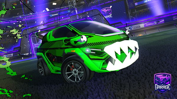 A Rocket League car design from satakuzxc