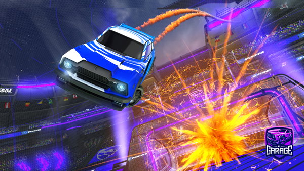 A Rocket League car design from xXKaitoXx