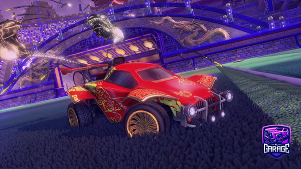 A Rocket League car design from overcooked