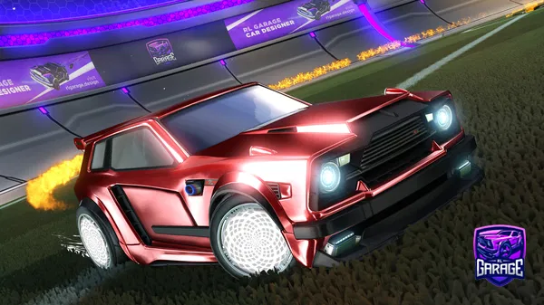 A Rocket League car design from Joker1746