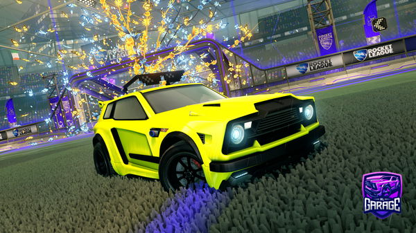 A Rocket League car design from 3XTR4FR0ST