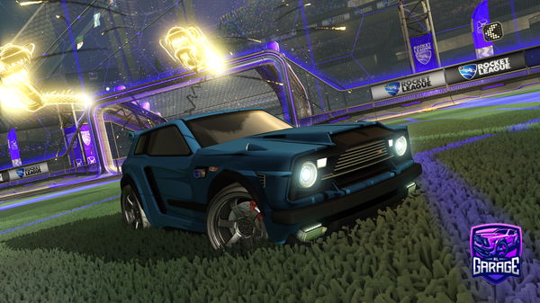 A Rocket League car design from ToxicWaste134