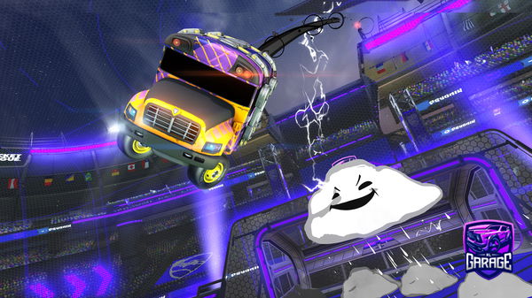 A Rocket League car design from Wolf_07