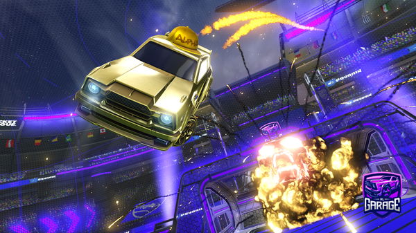 A Rocket League car design from RAVEXXX