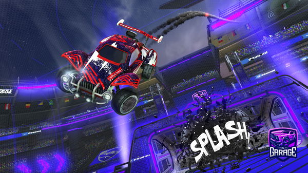 A Rocket League car design from GameJockey14