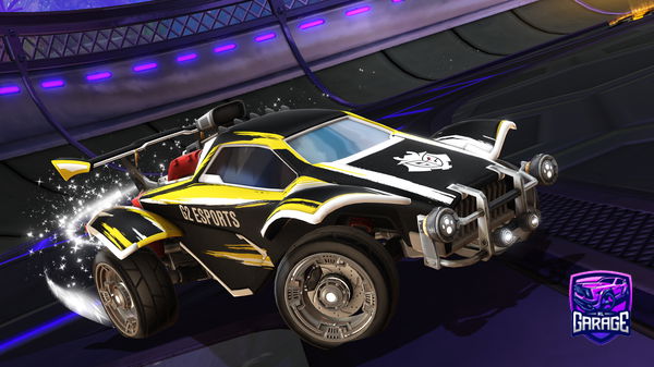 A Rocket League car design from SNKjohnny