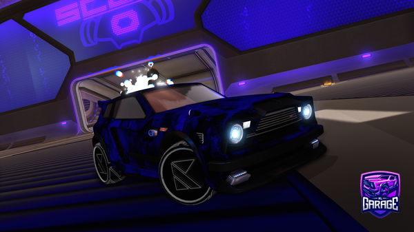 A Rocket League car design from andreamaxedit
