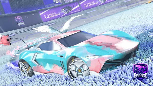 A Rocket League car design from Shooteo2313