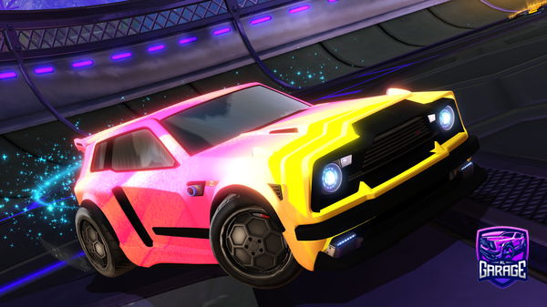 A Rocket League car design from AlfaBroRL
