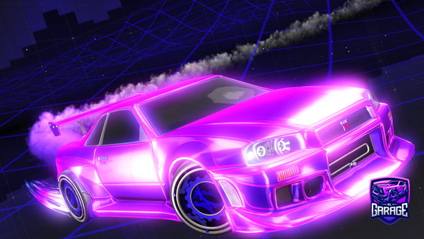 A Rocket League car design from Jaime45679