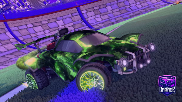 A Rocket League car design from VelvetIce