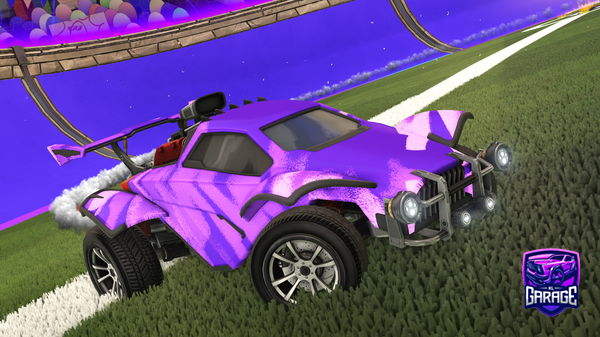 A Rocket League car design from vSpxticzz