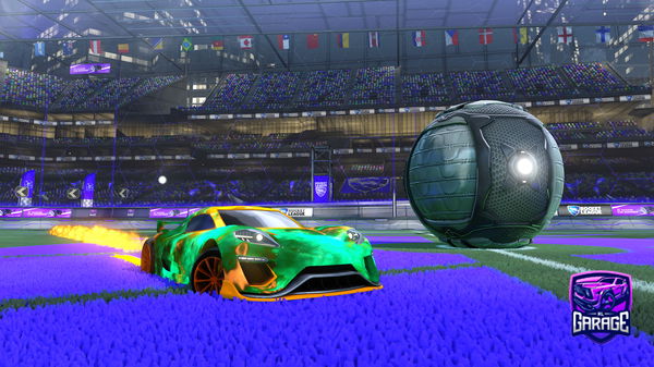 A Rocket League car design from W1zzeyn