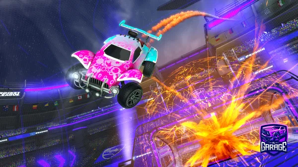 A Rocket League car design from SDsnappy