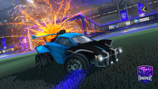 A Rocket League car design from Gas_boyVR