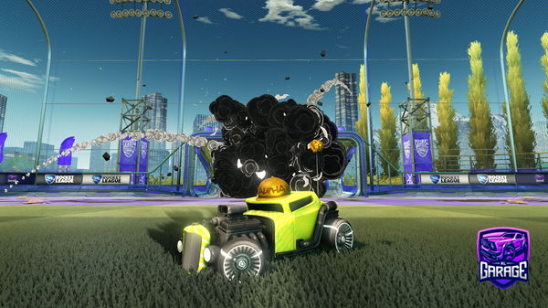 A Rocket League car design from Deamone