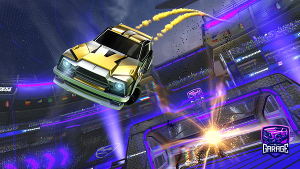 A Rocket League car design from Mando05