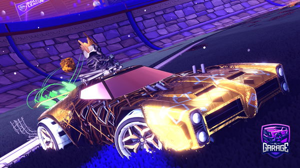 A Rocket League car design from abspielen