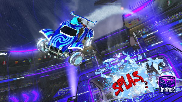 A Rocket League car design from SpoodsterB0i