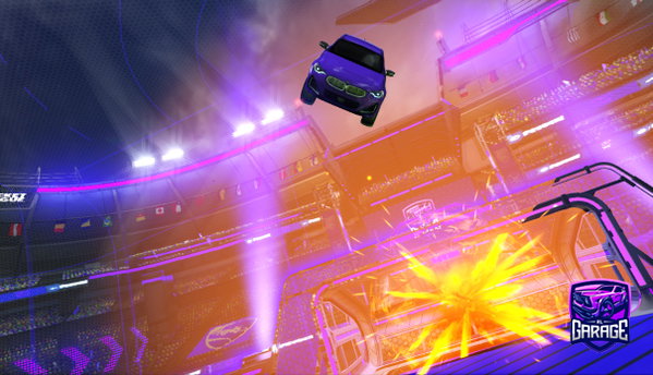 A Rocket League car design from Choterbug