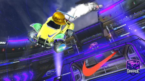 A Rocket League car design from Mattiatrade