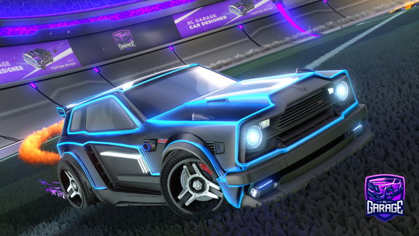 A Rocket League car design from BlackHard_MA