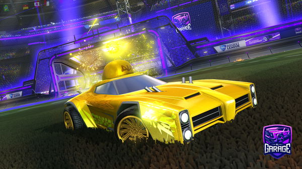 A Rocket League car design from ClazPZa