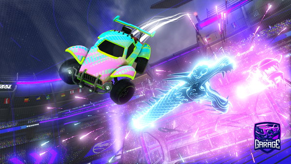 A Rocket League car design from Xnvysgood
