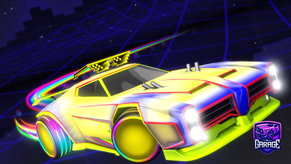 A Rocket League car design from stiegi2012