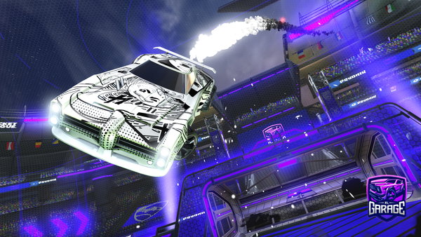 A Rocket League car design from tpm8122