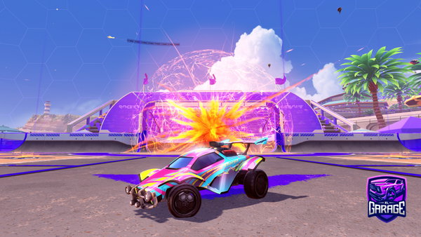 A Rocket League car design from BOPPERRS