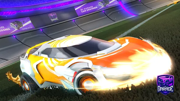 A Rocket League car design from Coolfish45