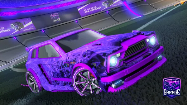 A Rocket League car design from 1cyEnd