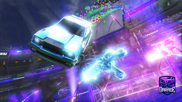 A Rocket League car design from Bewtbyyobot123