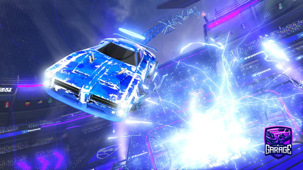 A Rocket League car design from Feukev12