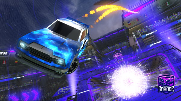 A Rocket League car design from elnorzz