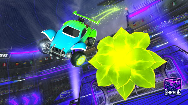 A Rocket League car design from NRGarlando1